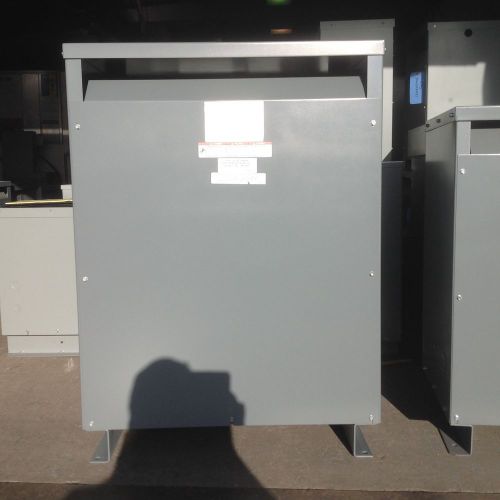 SQUARE D 100S5H 100 KVA 1 PHASE 600 - 240/120 VOLT TRANSFORMER