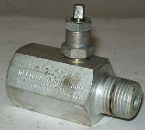 Deltrol Pneu-trol 3/8&#034; Steel Needle Valve NMF25S