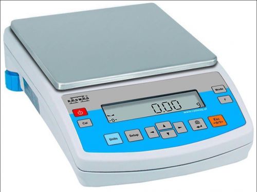 Radwag ps 1200/c2 precision scale lab balance 1200g x 0.01g auto calibration,new for sale