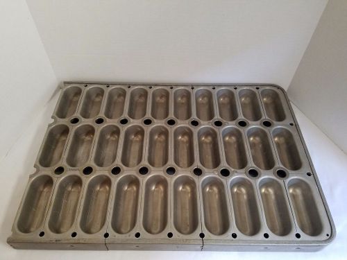 Vintage Antique Ekco Twinkie Original Commerical Bakery Baking Pans Tray