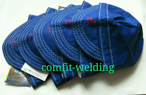 5 of welding welder Protective Hat Cap Welder Flame Retardant Cotton Weldas