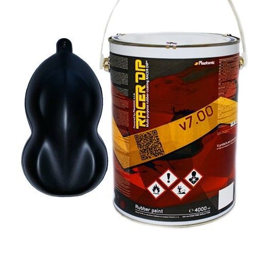 Racer dip liquid rubber car paint color plastic dip 1l ultra black flussigfolie for sale