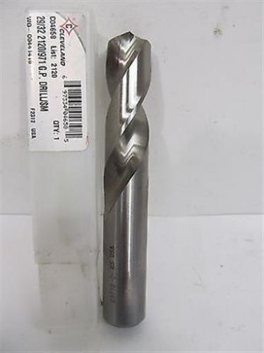 Cleveland C04658, 29/32&#034;, HSS, Screw Machine Length Drill Bit