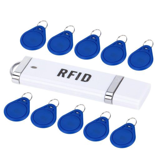 Portable rfid 13.56mhz close to smart r60c-usb ic reader +10pcs ic key card 8v2u for sale