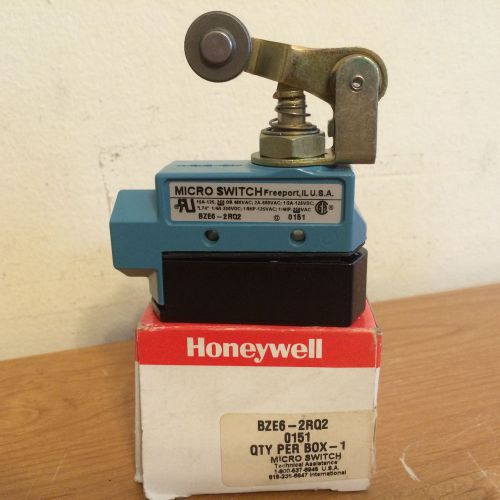 NIB Honeywell Micro Switch BZE6-2RQ2 Limit Switch