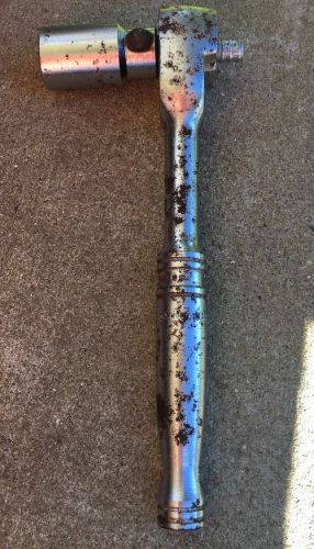 Used snap-on s717 scaffold ratchet wrench 7/8&#034; 6 point socket for sale