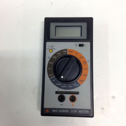 MIC-4060D Lcr Meter Zero Adjustment