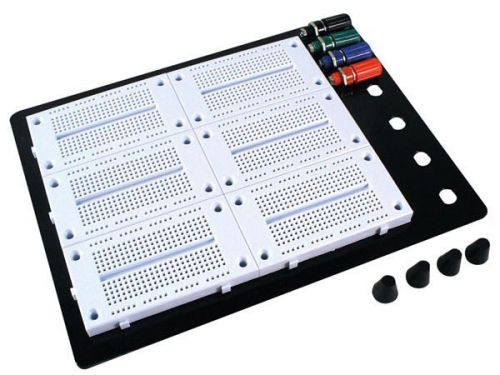 Velleman SDTP034 SOLDERLESS BREADBOARD - 1620 TIE POINTS