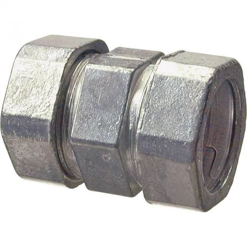 Concrete tight compression coupling, 1/2&#034; emt, die cast zinc halex company 90221 for sale