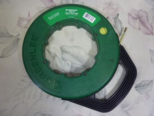 Greenlee Model 436-10 100&#039; X 3/16&#034; Diameter Nylon Fish Tape