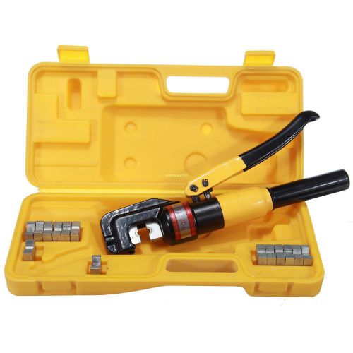 10-ton hydraulic aluminum wire copper cable terminal crimping crimper tool for sale