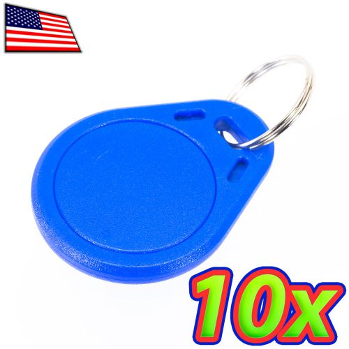 [10x] RFID IC Key Tags Keyfobs Token NFC TAG Keychain Mifare 13.56MHz Arduino