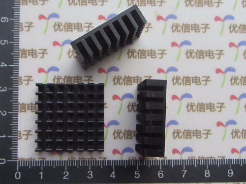 5PCS Black 28*28*8MM Aluminum Heatsink Heat Sink Thermal Pad Transfer Blade