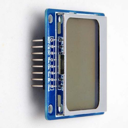 84x48 Pixel LCD Module White Backlight Adapter Led PCB For Nokia 5110 Arduino