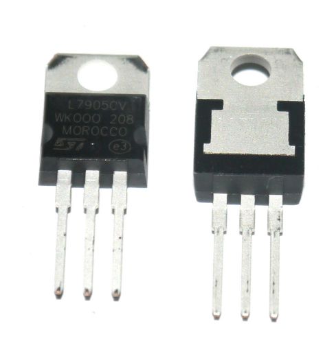 10PCS IC L7905 VOLTAGE REGULATOR TO-220 1.5A hym