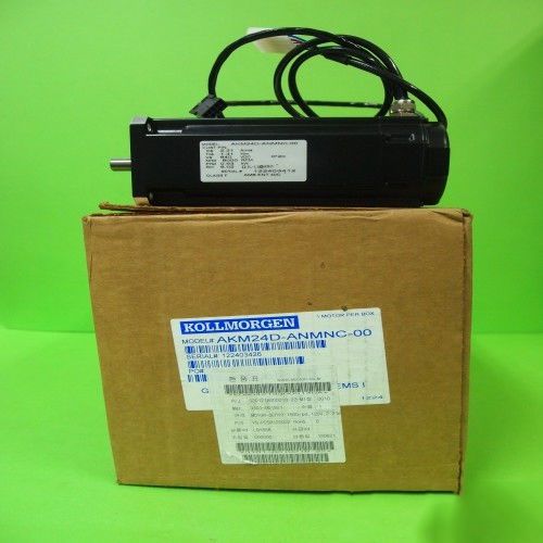 (NEW) KOLLMORGN SERVO MOTOR AKM24D-ANMNC-00 0.93KW 8000 RPM 1.41Nm WIRES CUT