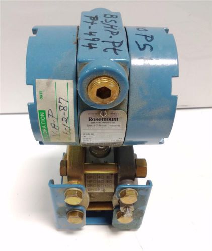 ROSEMOUNT 45VDC 300PSI PRESSURE TRANSMITTER 1151GP7E22B2