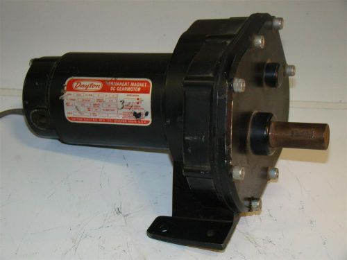 Dayton DC Gearmotor 0.75Amps 1/15HP 133:1Ratio 4Z531