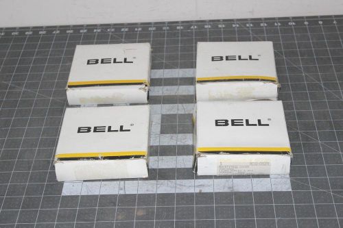 Lot of 4 bell rcv2-drgfr  2-gang weather proof cover 1 duplex  1 gfi receptacle for sale