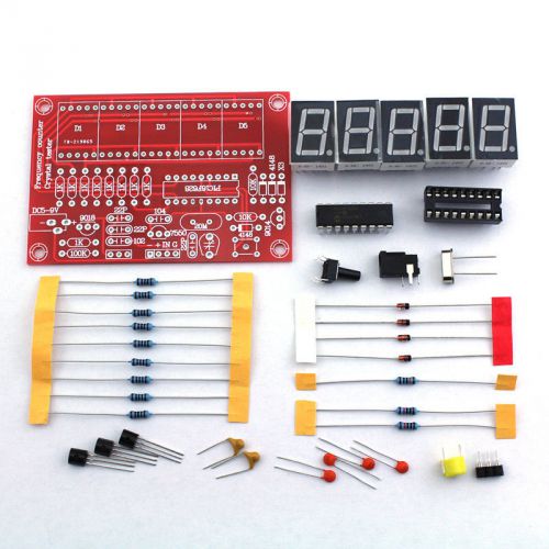 1Hz-50MHz Frequency Counter Crystal Test Frequency Test Five Digits Display