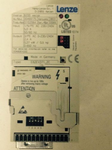 Lenze E82EV371_2C 8200 Vector Inverter 0.37 kW