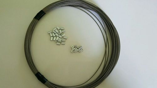 1/16&#034; galvanized cable and hardware for sale