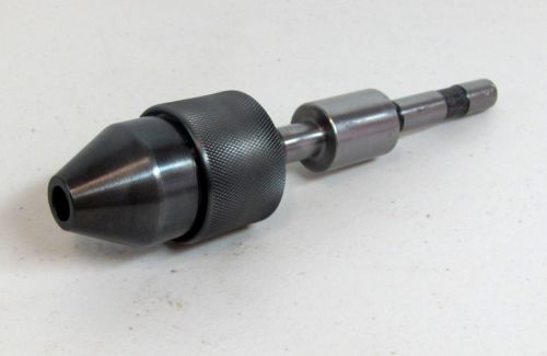 WAHLSTROM KEYLESS DRILL CHUCK W/ 1/2&#034; SHANK 1/64&#034; - 3/8&#034; - #28-93