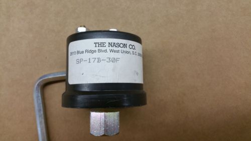 Nason Pressure Switch - Low Air  SP-17B-30F