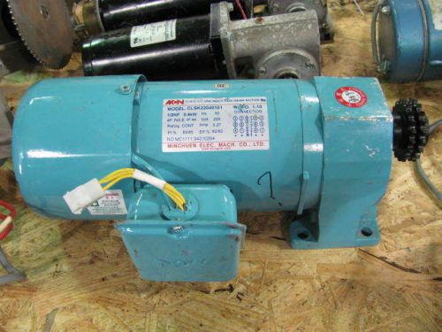 MINCHUEN ELECTRIC MOTOR CLSK22040101 1/2HP