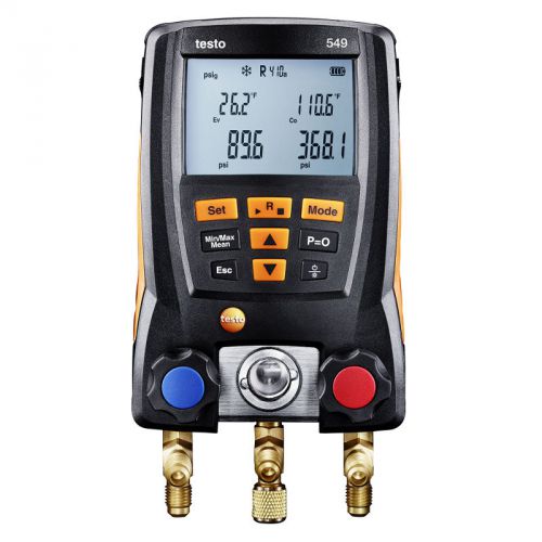 Testo 549 digital manifold system for hvac 0560 0550 for sale