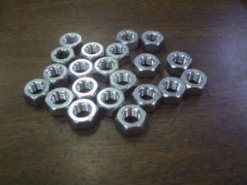 HEX JAM NUT M10-1.5 X 17 MM WIDTH 8 MM HEIGHT CLASS 8 ZINC (QTY 20) #58531