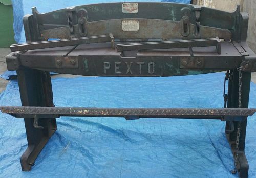 PEXTO ROPER WHITNEY MODEL 152 52&#034; 16 GAUGE FOOT SHEAR