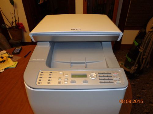 Ricoh Aficio C220s Color Laser Printer, Scans, Copier, Prints Color and B&amp;W