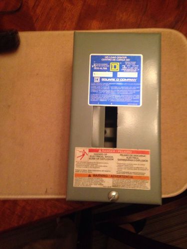 Square D QO 70 Amp Main Lug Load Center Breaker Box Flush Mount