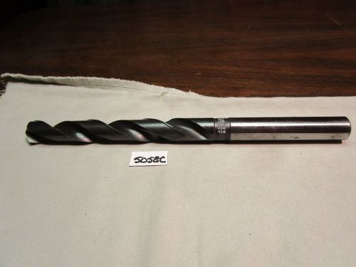 (#5058C) Resharpened USA Made 45/64 Straight Shank Style Drill