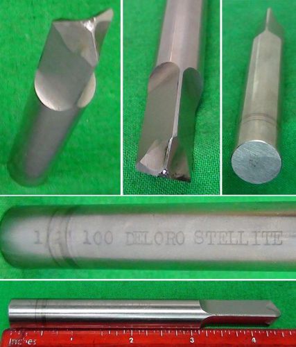 Super Alloy 100 Deloro Stellite Special Drill Bit 1/2&#034; Machinist Gunsmith Tools