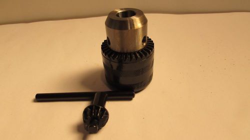 DRILL CHUCK----33JTMOUNT----1/2 CAPACITY KEY UNIVERSAL CHUCK WITH KEY