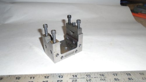 MACHINIST MILL LATHE NICE Ground Hardened Unusual V Block  Set Up Hold Fixture