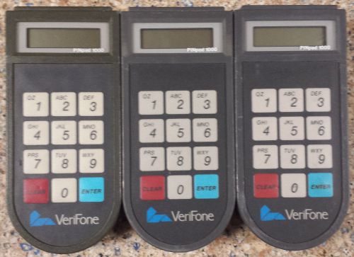 Verifone Pin Pad 1000 -- Lot of 3