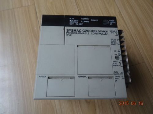 1PC C200HS-cpu21 C200HS-cpu21 Omron