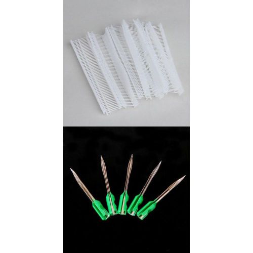 5pcs garment price label tag tagging gun steel needles +5000pcs 2&#034;inch barbs for sale