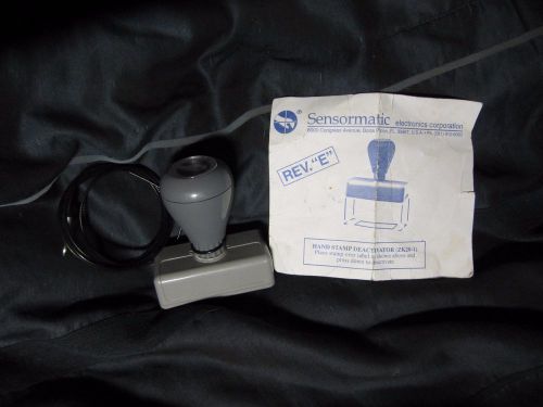 Hand Stamp Deactvator (ZK20-1) Sensormatic Electronics Corp.