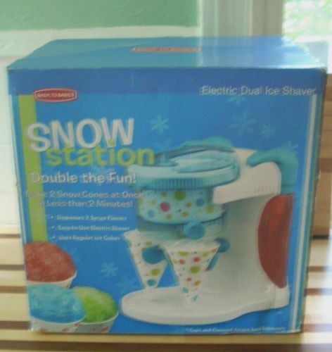 Back to Basics Snow Station Snow Cone Maker