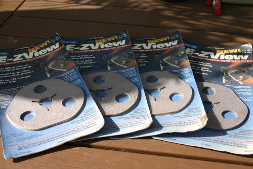 &#034;norton&#034; e-z-view  4-1/2&#034; sanding discs  lot of 3 pcs 80 grit. for sale