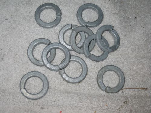 (93) Split Lock Washers 1&#034; Galvanized 1.01 ID 1.62 OD