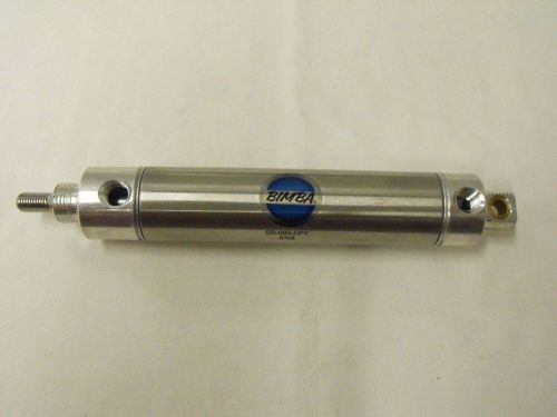 BIMBA SR-093-DPY, NIP, Stainless, 3&#034; Stroke. 1-1/16&#034; Bore, Double Acting, Pivot