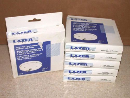 Halo lzr210p lazer monopoint adapter track lighting cooper white new free s&amp;h for sale