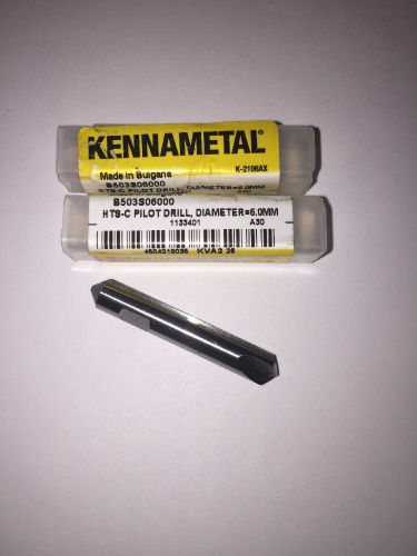 Kennametal 6mm HTS-C Pilot Drill-B503S08000