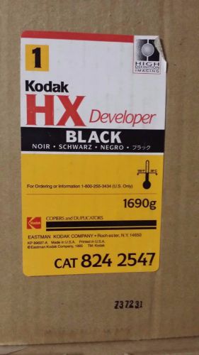 Genuine Kodak 2110/2120 HX Black Developer # CAT 8242547-Brand New in box  1690g