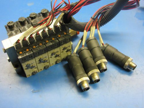 4 SMC NZX1-VAK15LOZ-D-S Vacuum Switch Assembly W/ Cable #E14